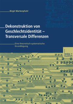Dekonstruktion von Geschlechtsidentität ¿ Transversale Differenzen - Wartenpfuhl, Birgit