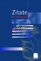 Zitate für Manager - Hadeler, Thorsten (Editorial board member)