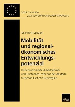Mobilität und regionalökonomisches Entwicklungspotenzial - Janssen, Manfred