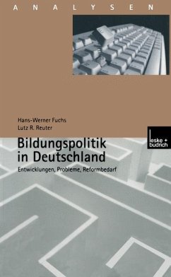 Bildungspolitik in Deutschland - Fuchs, Hans-Werner; Reuter, Lutz R.