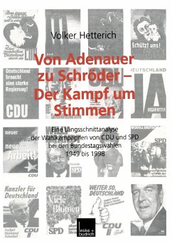 Von Adenauer zu Schröder ¿ Der Kampf um Stimmen - Hetterich, Volker