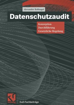 Datenschutzaudit - Roßnagel, Alexander