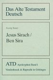 Jesus Sirach / Ben Sira / Das Alte Testament Deutsch (ATD), Apokryphen Bd.1