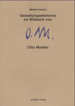 Cover Gestaltungselemente im Bildwerk von Otto Mueller