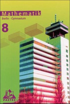 Cover Lehrbuch, Klasse 8, Gymnasium / Mathematik, Ausgabe Berlin