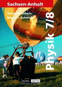 Cover Lehrbuch für die Klasse 7/8, Sekundarschule, Neuausgabe / Physik, Ausgabe Sachsen-Anhalt