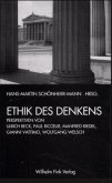 Ethik des Denkens