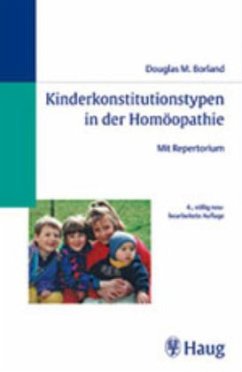 Cover Kinderkonstitutionstypen in der Homöopathie