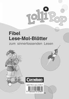 Lollipop Fibel. Lese-Mal-Blätter - Metze, Wilfried