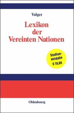 Lexikon der Vereinten Nationen - Volger, Helmut (Hrsg.)