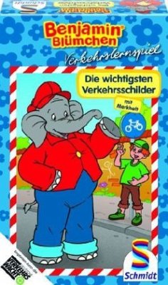 Cover Schmidt Spiele - 51054 - Benjamin Blümchen-Die wichtigsten Verkehrsschilder