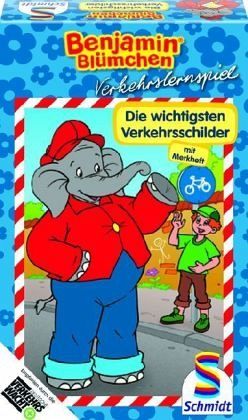 Schmidt Spiele - 51054 - Benjamin Blümchen-Die wichtigsten Verkehrsschilder Schmidt Spiele - 51054 - Benjamin Blümchen-Die wichtigsten Verkehrsschilder