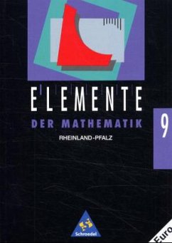 9. Schuljahr, EURO / Elemente der Mathematik, Ausgabe Rheinland-Pfalz