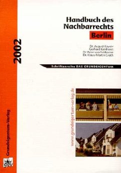 Handbuch des Nachbarrechts Berlin