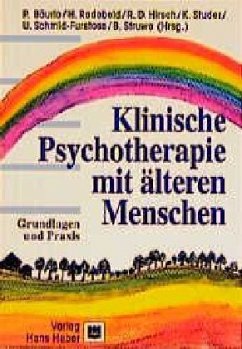 Klinische Psychotherapie mit älteren Menschen - Bäurle, Peter (Hrsg.)