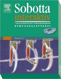 Sobotta interaktiv - Bewegungsapparat Multimediales Lernprogramm Version 1.5 CD-ROM - Sobotta, Johannes, Reinhard Putz und Reinhard Pabst
