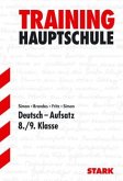 Deutsch - Aufsatz, 8./9. Klasse, neue Rechtschreibung