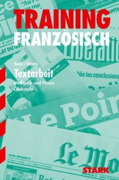 Cover Textarbeit / Französisch Training, Oberstufe
