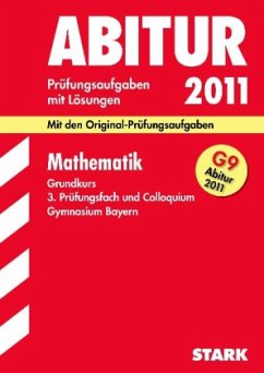 Cover Mathematik, Grundkurs Gymnasium (G9) Bayern / Abitur 2012