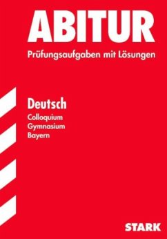 Cover Deutsch, Colloquium Gymnasium Bayern / Abitur