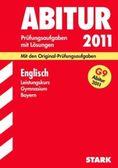 Cover Englisch, Leistungskurs Gymnasium (G9) Bayern / Abitur 2012