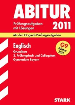 Cover Englisch, Grundkurs Gymnasium (G9) Bayern / Abitur 2012