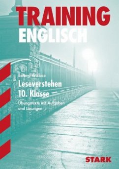 Cover Leseverstehen 10. Klasse