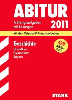 Cover Geschichte, Grundkurs Gymnasium Bayern / Abitur 2012
