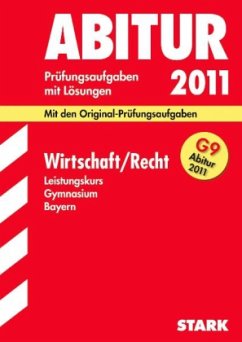 Cover Wirtschaft / Recht, Leistungskurs Gymnasium Bayern / Abitur 2012