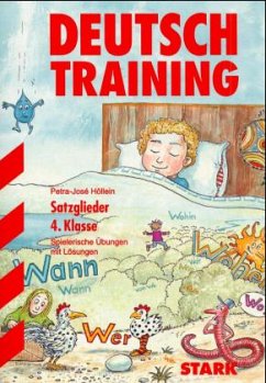 Cover Satzglieder, 4. Klasse / Deutsch Training, neue Rechtschreibung