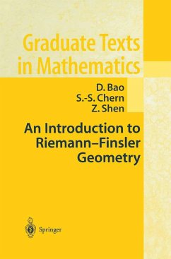 An Introduction to Riemann-Finsler Geometry - Bao, David;Chern, Shiing-Shen;Shen, Zhongmin