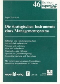 Die strategischen Instrumente eines Managementsystems, m. CD-ROM - Friederici, Ingolf