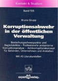 Korruptionsabwehr in der öffentlichen Verwaltung