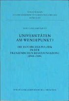 Cover Universitäten am Wendepunkt?