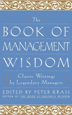 The Book of Management Wisdom - Krass, Peter (Hrsg.)