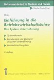 Einführung in die Betriebswirtschaftslehre