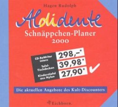 Aldidente Schnäppchen-Planer 2000 - Rudolph, Hagen