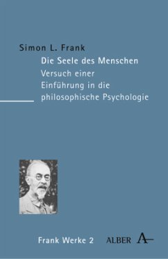 Die Seele des Menschen / Werke 2 - Frank, Simon L.