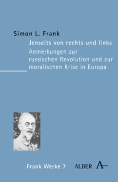 Jenseits von rechts und links / Werke Bd.7 - Frank, Simon L.