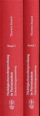 Cover Nichtigkeitsrechtsprechung in Patentsachen, 2 Bde.