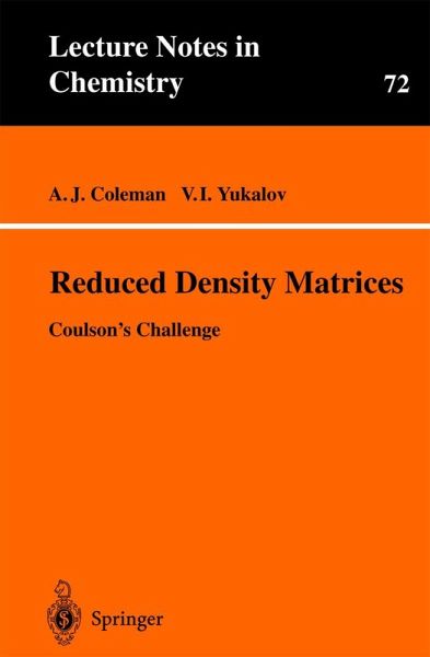 Reduced Density Matrices Reduced Density Matrices