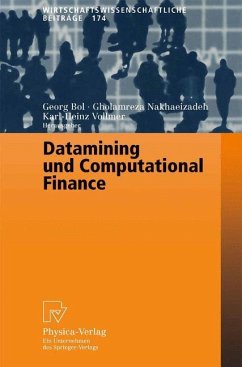 Datamining und Computational Finance - Bol, Georg / Nakhaeizadeh, Gholamreza / Vollmer, Karl-Heinz (Hgg.)