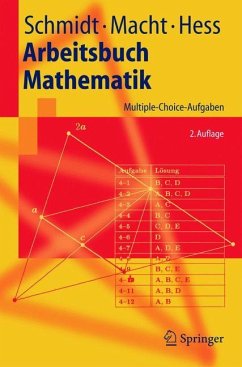 Arbeitsbuch Mathematik - Schmidt, Klaus D.;Macht, Wolfgang;Hess, Klaus Th.