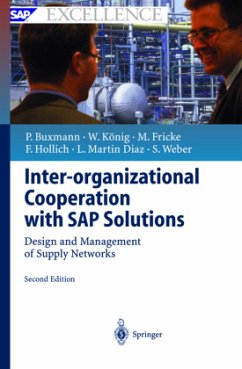 Inter-organizational Cooperation with SAP Solutions - Buxmann, Peter;König, Wolfgang;Fricke, Markus