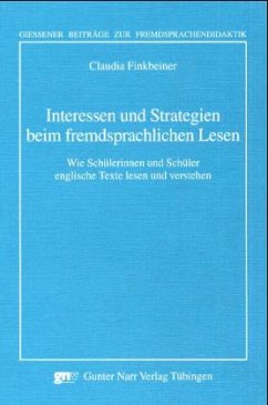 Interessen und Strategien beim fremdsprachlichen Lesen - Finkbeiner, Claudia