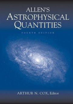 Allen¿s Astrophysical Quantities - Cox, Arthur (ed.)