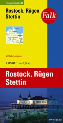 Falk Plan Rostock, Rügen, Stettin