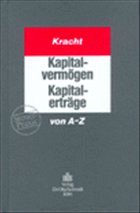 Cover Kapitalvermögen, Kapitalerträge von A-Z