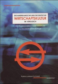 Cover Die amerikanische und die deutsche Wirtschaftskultur im Vergleich