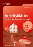 7. Jahrgangsstufe / Arbeitsblätter für den Mathematikunterricht